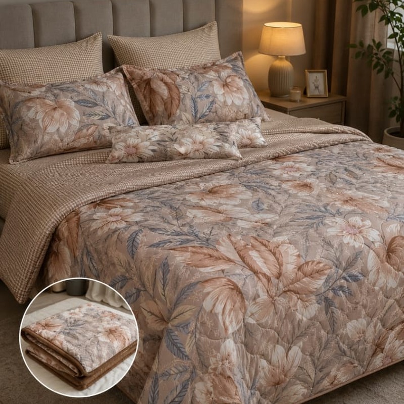 Shubhrang Pure White Bedding Collection